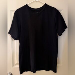 Rag&Bone Men’s Classic Flame Tee, Black, M